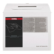 E-COLL Wischtuch Softvlies Extr. Spenderbox "toGo" 80 Tücher 30x38mm weiß