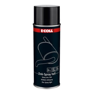 E-COLL Zink-Spray hell 400ml silbergrau