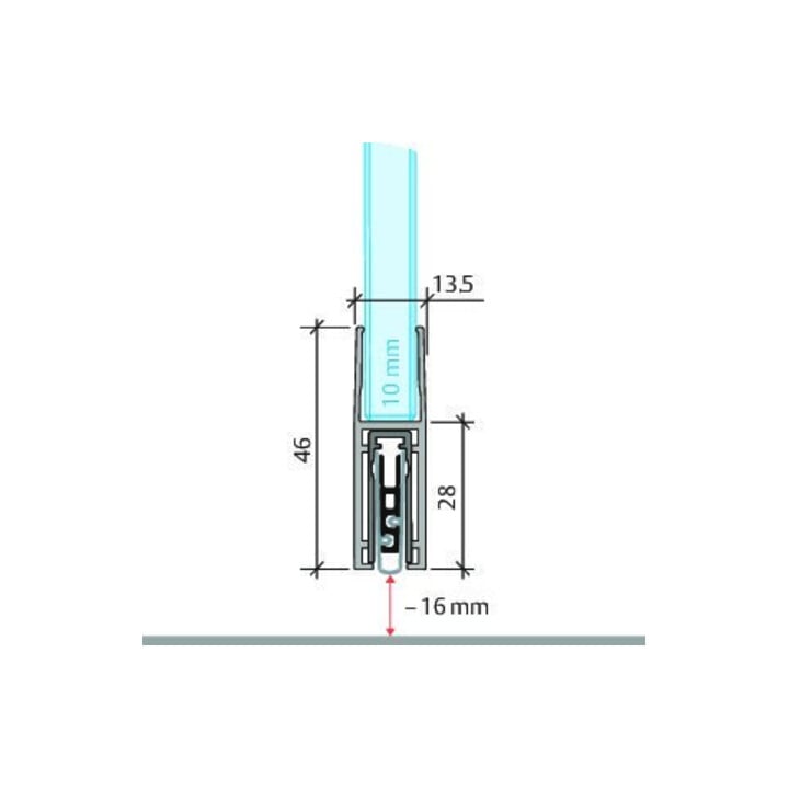 E/D/E Absenkdichtung Planet KG-F10 459 mm