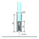 E/D/E Absenkdichtung Planet KG-F10 834 mm