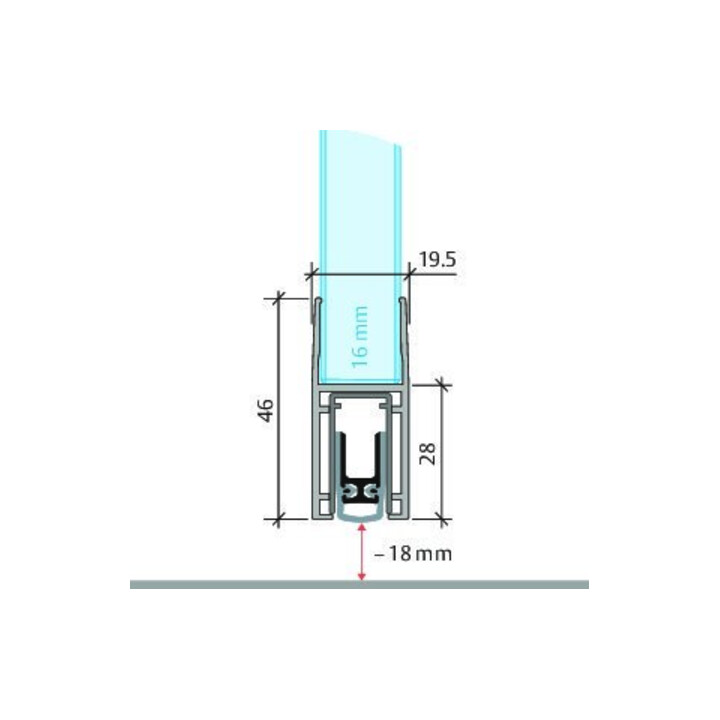 E/D/E Absenkdichtung Planet KG-F16 709mm
