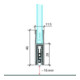 E/D/E Absenkdichtung Planet KG-F8 1459 mm