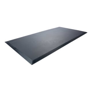 E/D/E Arbeitsplatzmatte Ergo PUR 13mm 1200 x 650mm schwarz antistatisch