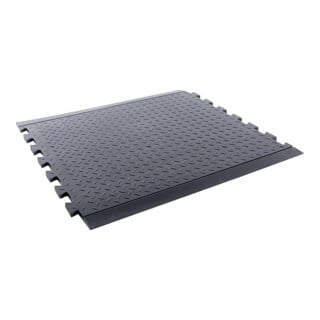 E/D/E Arbeitsplatzmatte Puzzle SBR Mittelstück 13mm 710 x 780mm schwarz