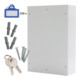 E/D/E Armoire à clés S 150 EL serrure électronique gris clair