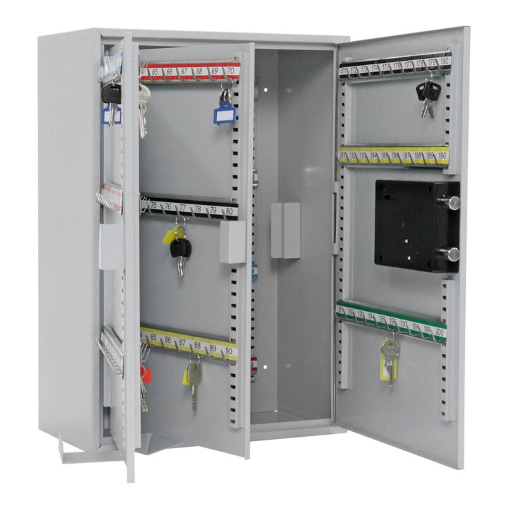 E/D/E Armoire à clés S 250 EL serrure électronique gris clair