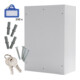E/D/E Armoire à clés S 250 EL serrure électronique gris clair
