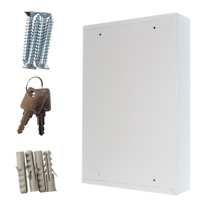 E/D/E Armoire à clés S 64 serrure à cylindre gris clair