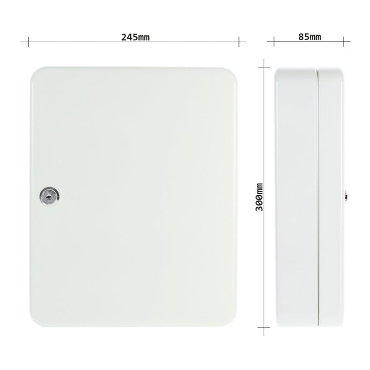 E/D/E Armoire à clés SK 30 serrure à cylindre gris clair