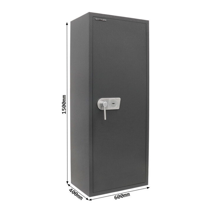 E/D/E Armoire à fusils Winchester 10 serrure à double panneton anthracite