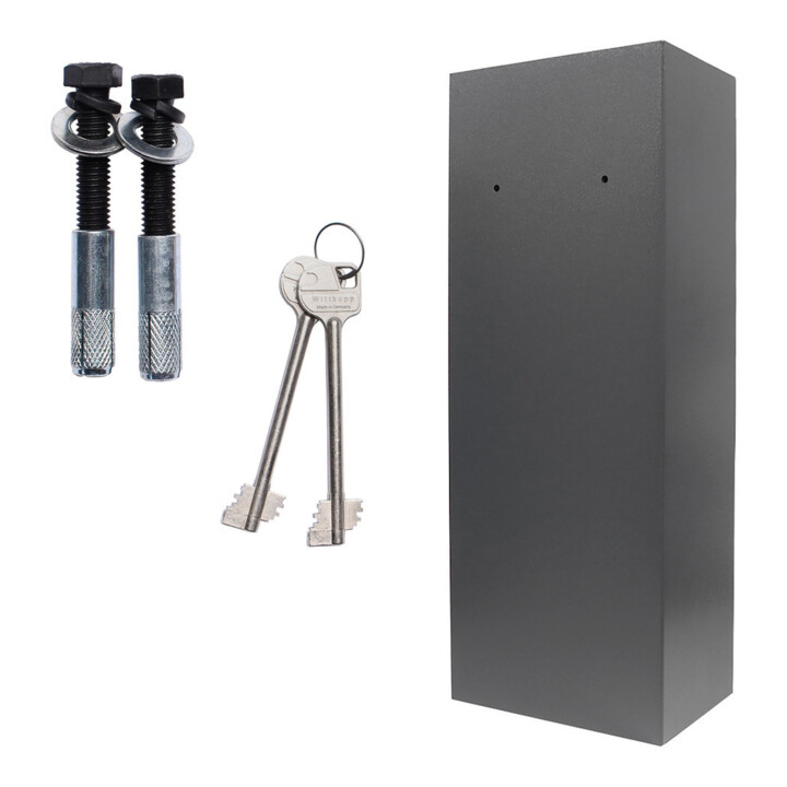 E/D/E Armoire à fusils Winchester 10 serrure à double panneton anthracite