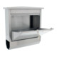 E/D/E Briefkasten Lettero Inox T06329 Zylinderschloss Edelstahl
