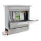 E/D/E Briefkasten Lettero Inox T06329 Zylinderschloss Edelstahl