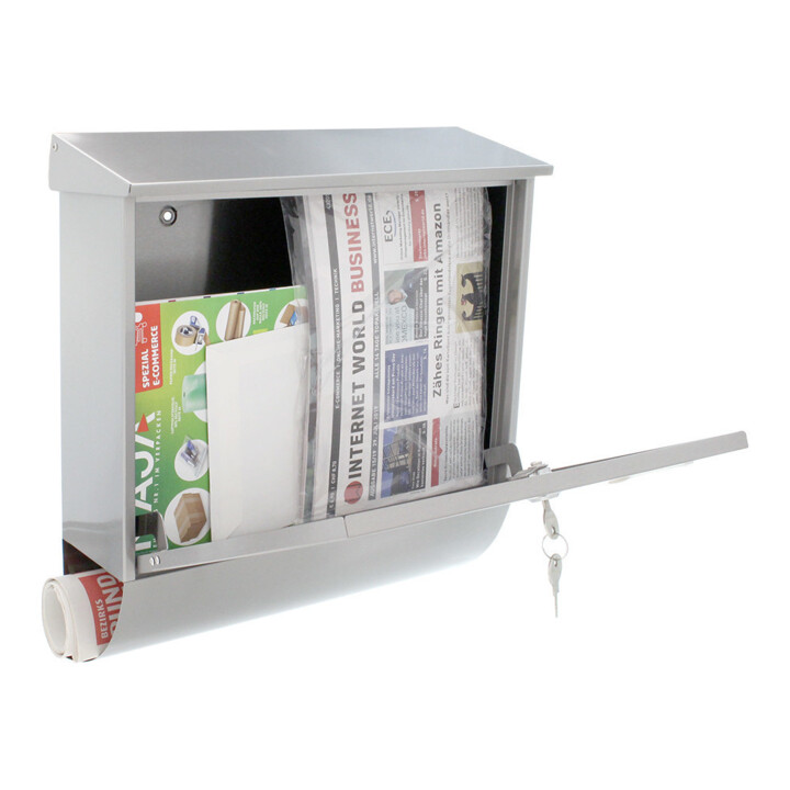 E/D/E Briefkasten T06330 Expo Inox Zylinderschloss Edelstahl