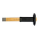 E/D/E Burin fendu 240 mm avec protection de main en plastique
