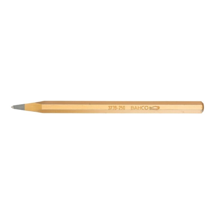 E/D/E Burin pointu 300 mm, peint couleur cuivre, acier rapide haute performance