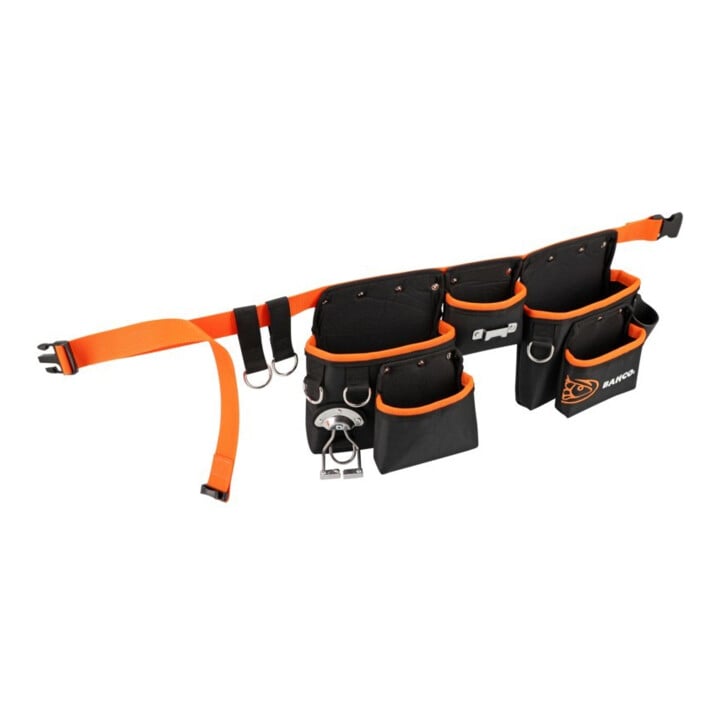 E/D/E Ceinture à outils 3 poches avec crochets et sangles de sécurité