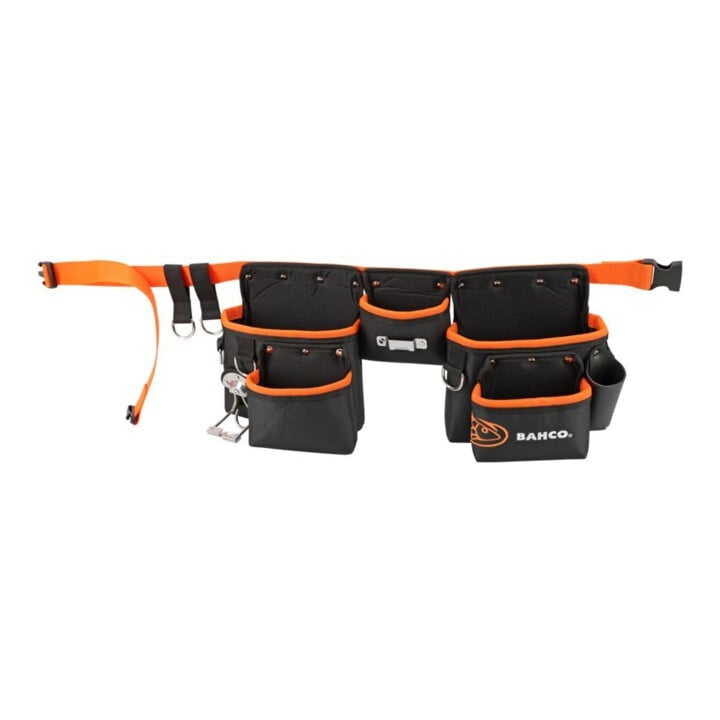 E/D/E Ceinture à outils 3 poches avec crochets et sangles de sécurité