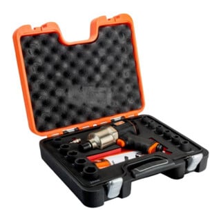 E/D/E Clé à chocs Set Bp815 1/2" avec embouts 10-24 mm 1/4" V