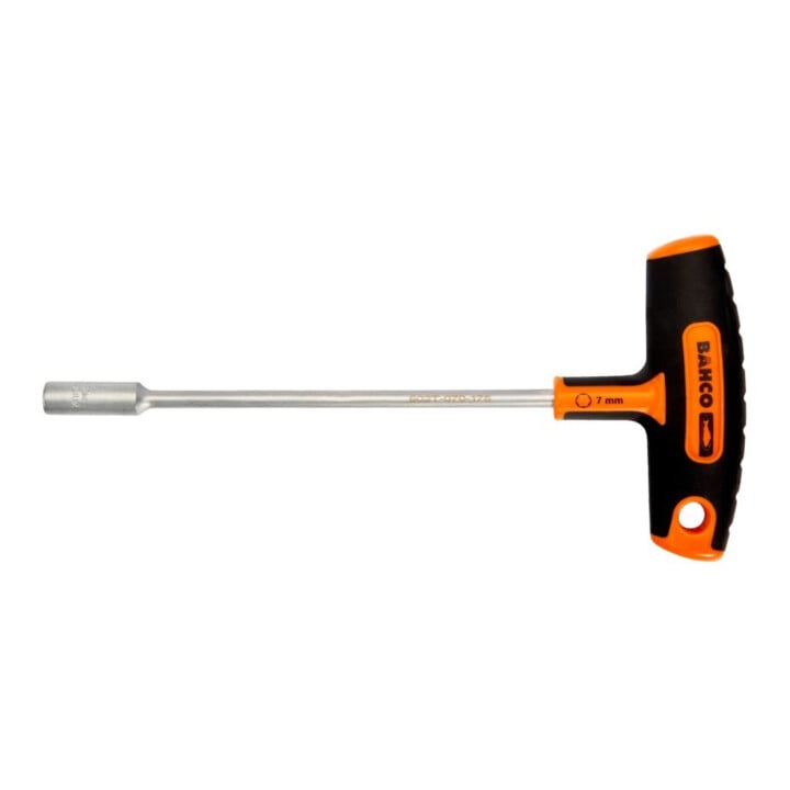 E/D/E Clé à douille à manche en T 6 pans 13 mm 220 mm