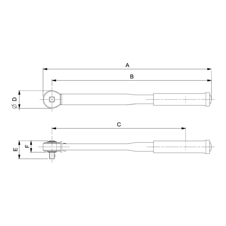 E/D/E Clé dynamométrique électrique 7-135 Nm