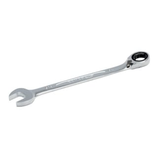 E/D/E Clé mixte à cliquet, tête à 15° coudée, taille 11 mm