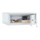 E/D/E Coffre-fort encastrable Home Case 1 serrure à cylindre gris clair