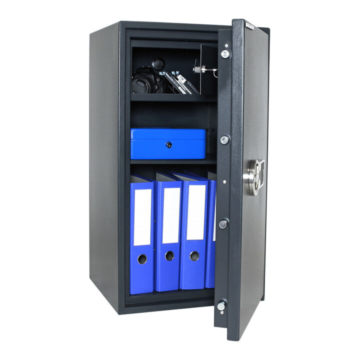 E/D/E Coffre-fort encastrable PowerSafe 800 EL serrure électronique anthracite
