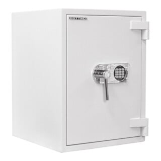 E/D/E Coffre-fort ignifuge DO65 Diamant Super Premium serrure électronique gris clair 70 l