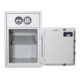 E/D/E Coffre-fort meuble D1 65 serrure électronique gris clair