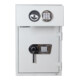 E/D/E Coffre-fort meuble D1 65 serrure électronique gris clair