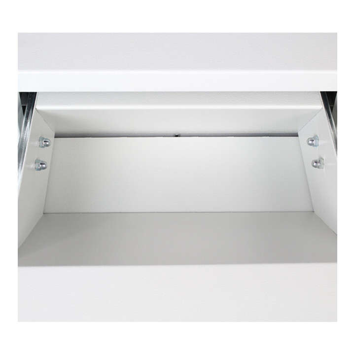 E/D/E Coffre-fort meuble D1 65 serrure électronique gris clair