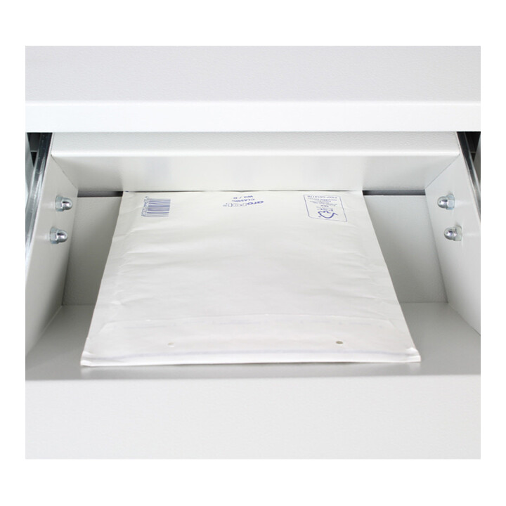 E/D/E Coffre-fort meuble D1 65 serrure électronique gris clair