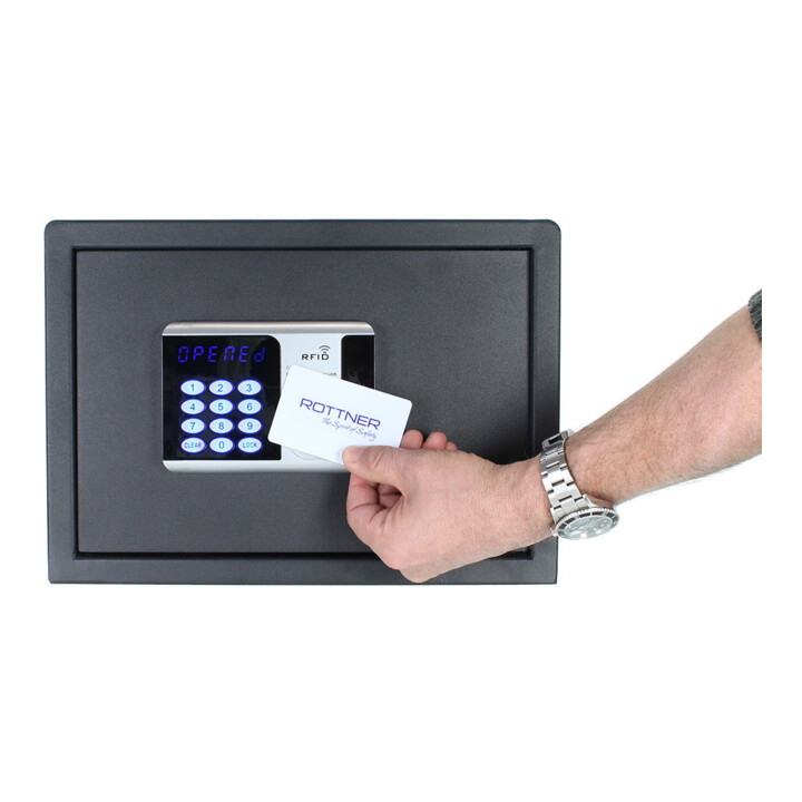 E/D/E Coffre-fort pour meubles T06214 RFID 1 tiroir Serrure RFID anthracite
