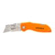 E/D/E Couteau de coupe pliant Sportmesser manche en acier inoxydable orange