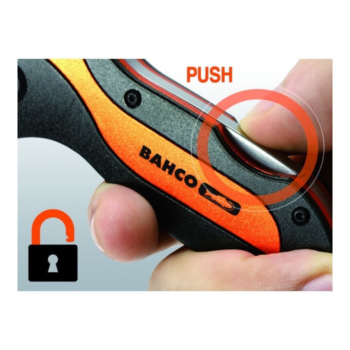 E/D/E Couteau de sport avec deux lames, acier inoxydable, manche en aluminium