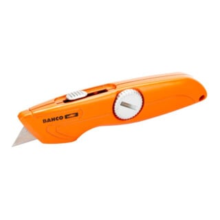 E/D/E Cuttermesser einziehbare Klinge Aluminiumgehäuse magnetisch