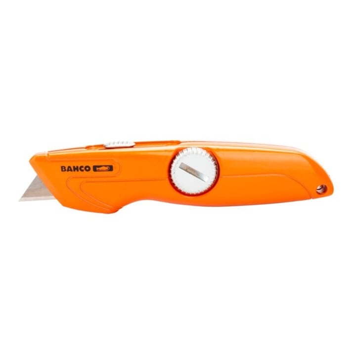 E/D/E Cuttermesser einziehbare Klinge Aluminiumgehäuse magnetisch