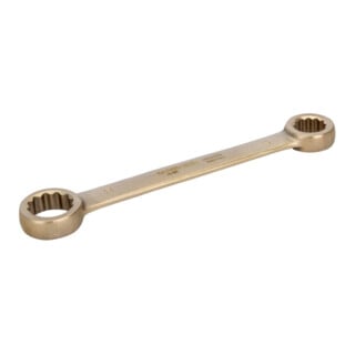 E/D/E Doppel-Ringschlüssel 16 x 18mm funkenfrei