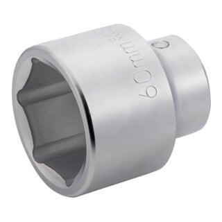 E/D/E Douille à cliquet 1" 6 pans SW 63 mm