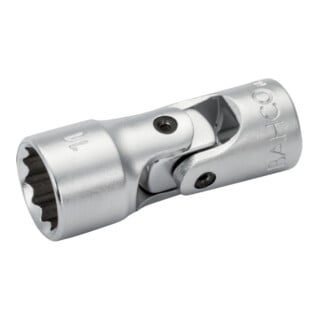 E/D/E Douille à cliquet articulée 1/4" 12 pans I 6 mm