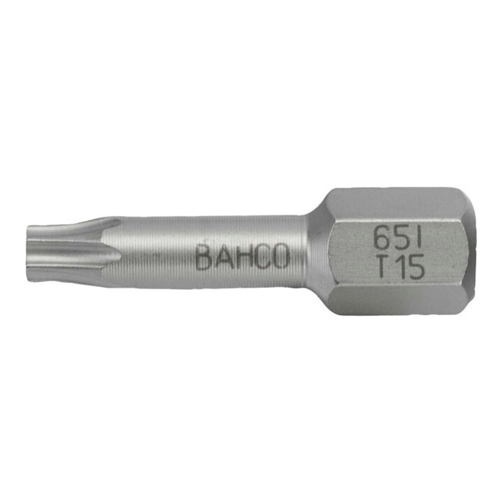 E/D/E Edelstahl Bits T15 25mm 5er Set
