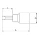 E/D/E Embout de tournevis 3/8" fente 6,5 mm