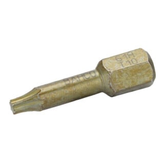E/D/E Embout T15 extra dur 25 mm pour vis TX