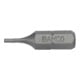 E/D/E Embouts pour vis à six pans creux H3 25 mm 5 pièces