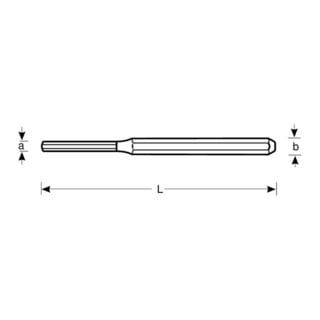 E/D/E Extracteur de goupille 180 mm avec protection pour les mains