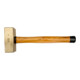 E/D/E Fäustel 2000g Holz-Stiel funkenfrei