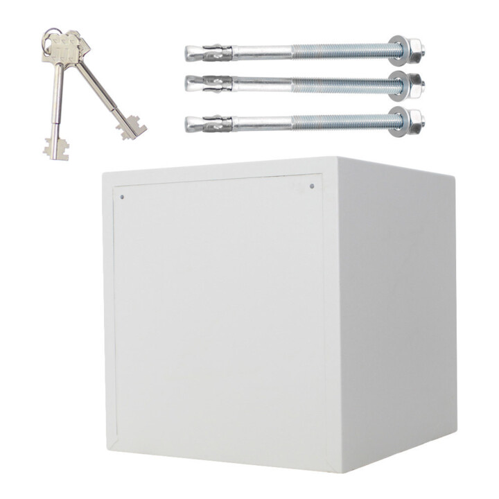 E/D/E Feuerschutztresor Fire Safe 40 serrure à double panneton gris clair