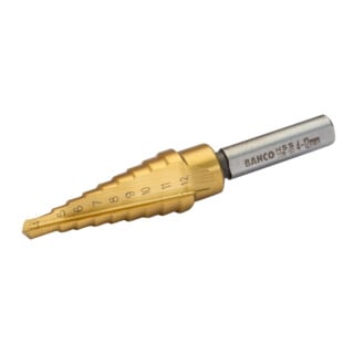 E/D/E Foret étagé 1/4" 4-12 mm par pas de 1 mm
