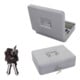 E/D/E Geldkassette HomeStar Euro 1 Zylinderschloss Silber